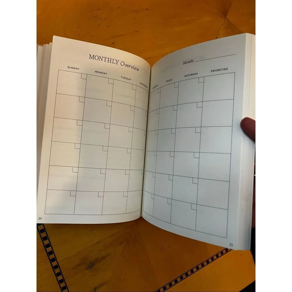 New! Papier Start Fresh Every Day Productivity Planner